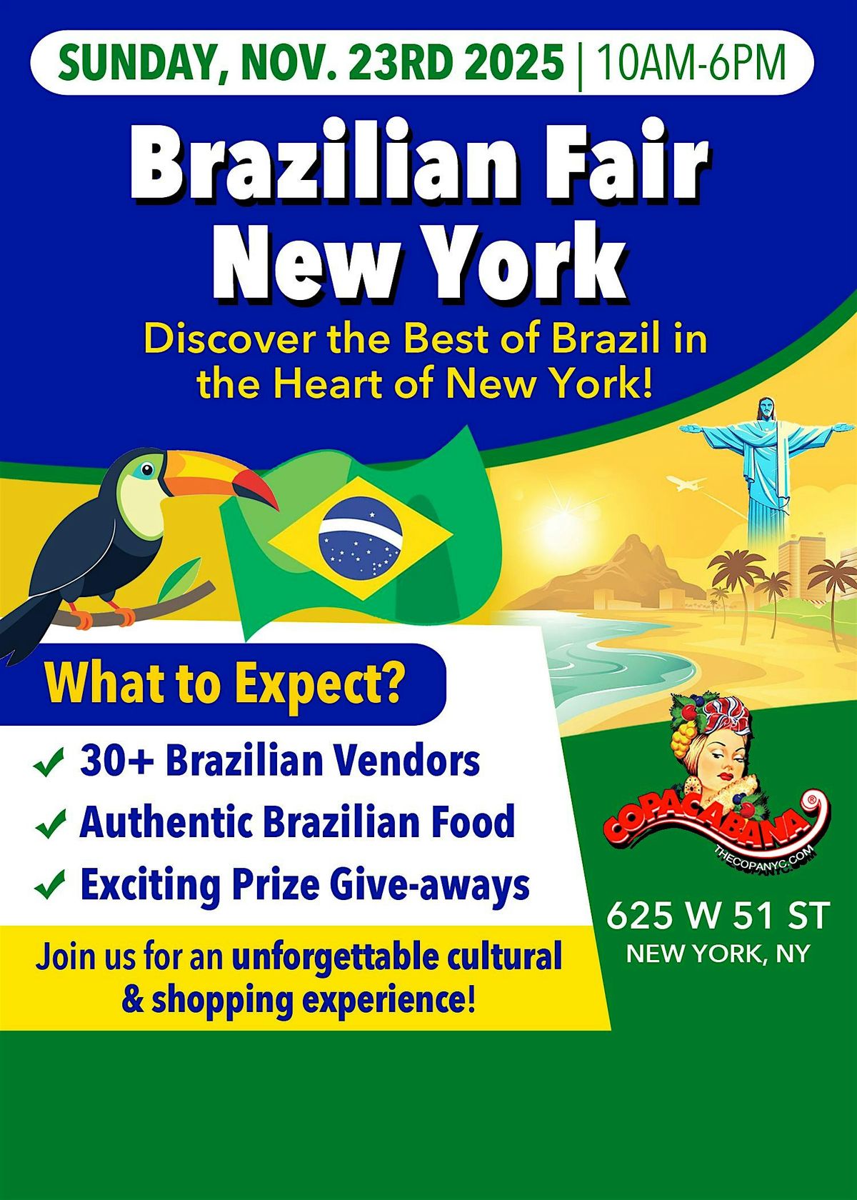 Brazilian NY FAIR - hosted by Kenia Carvalho Aesthetic