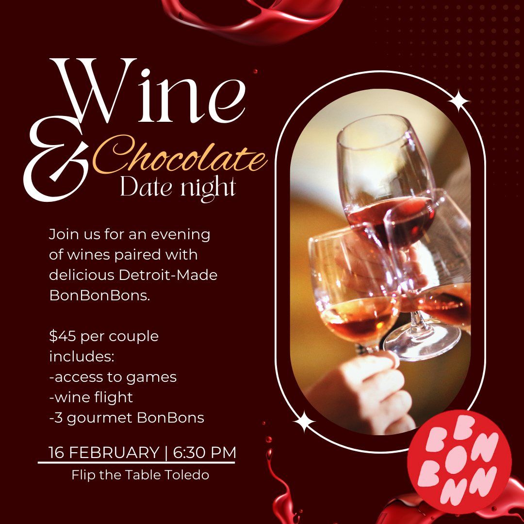 Wine & Chocolate Pairing Date Night