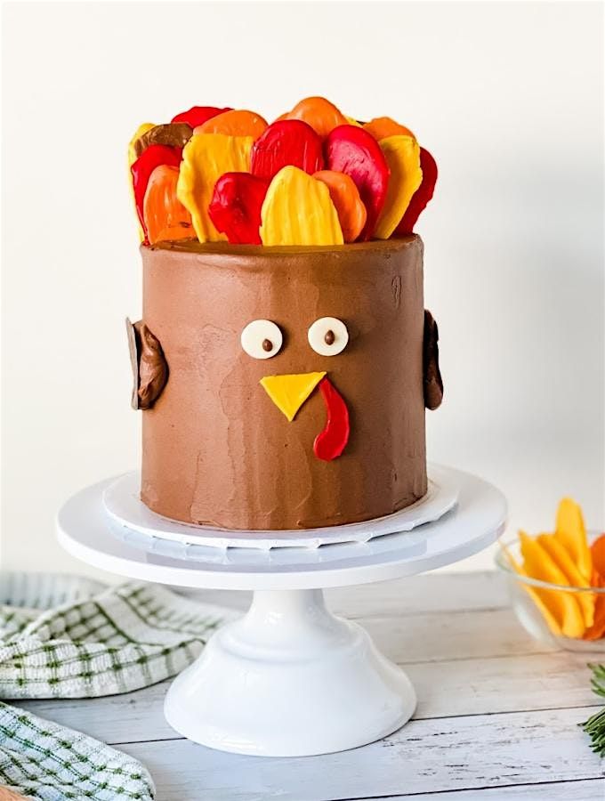 Kids Turkey  Cake Decorating Class