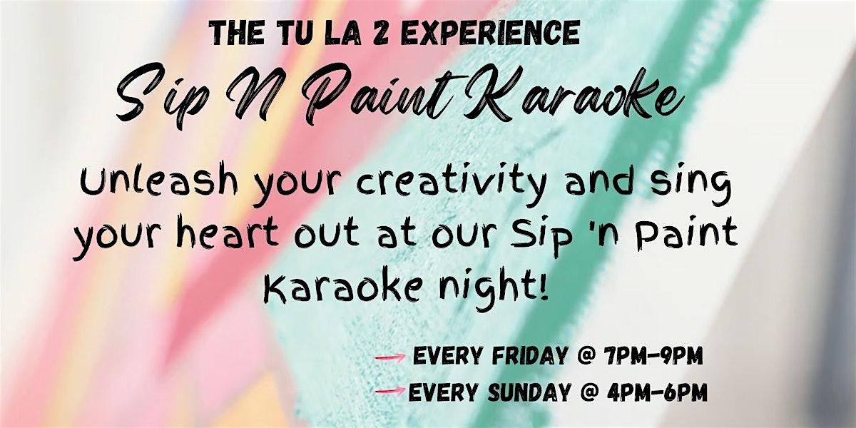 Sip N Paint Karaoke