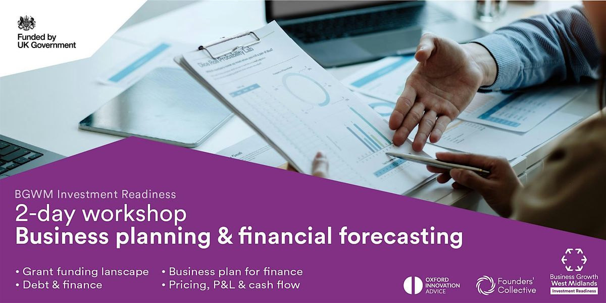 Business Planning & Financial Forecasting - Two-Day Workshop \u2013 BGWM IR