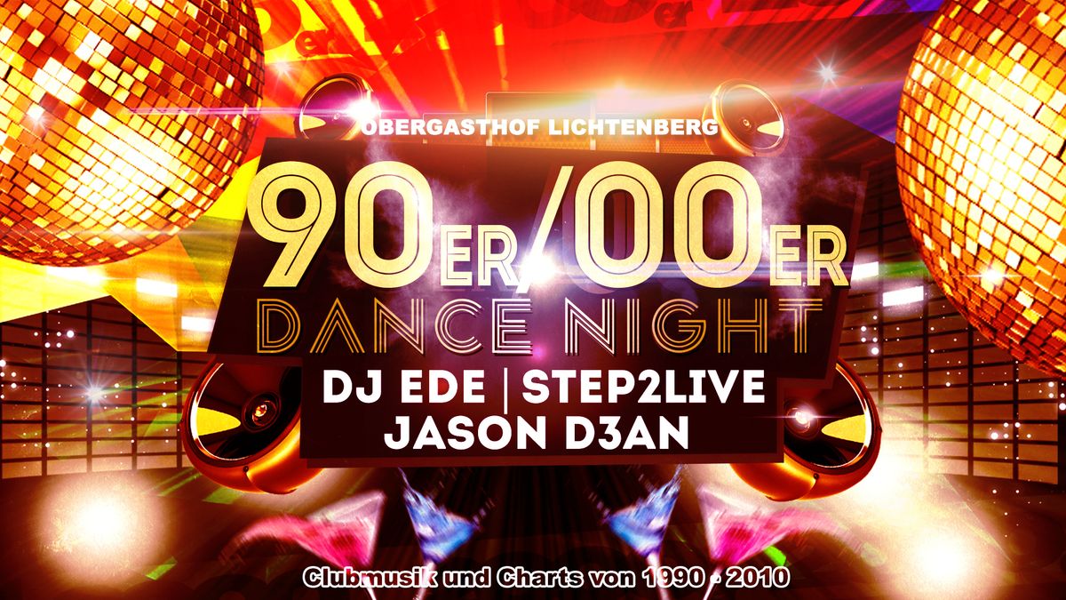 90er trifft 2000er - DANCE NIGHT