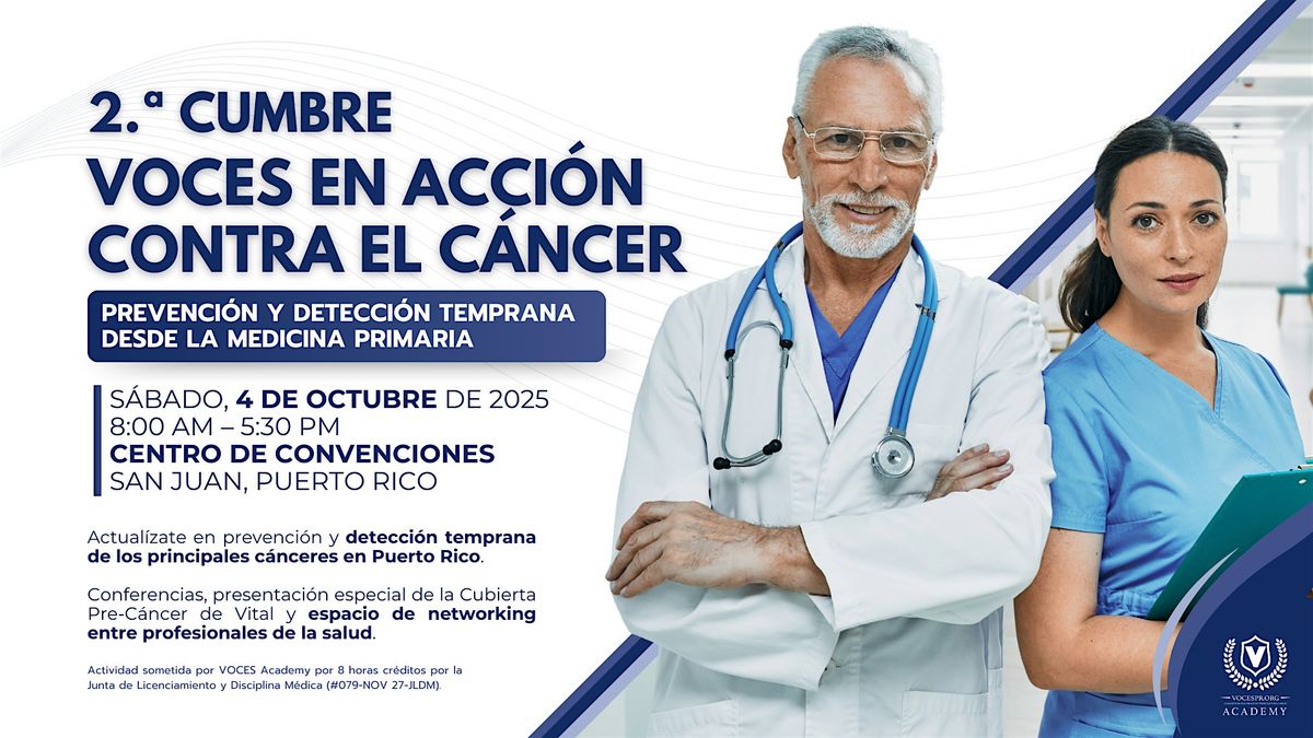 2da Cumbre VOCES en Acci\u00f3n Contra el C\u00e1ncer