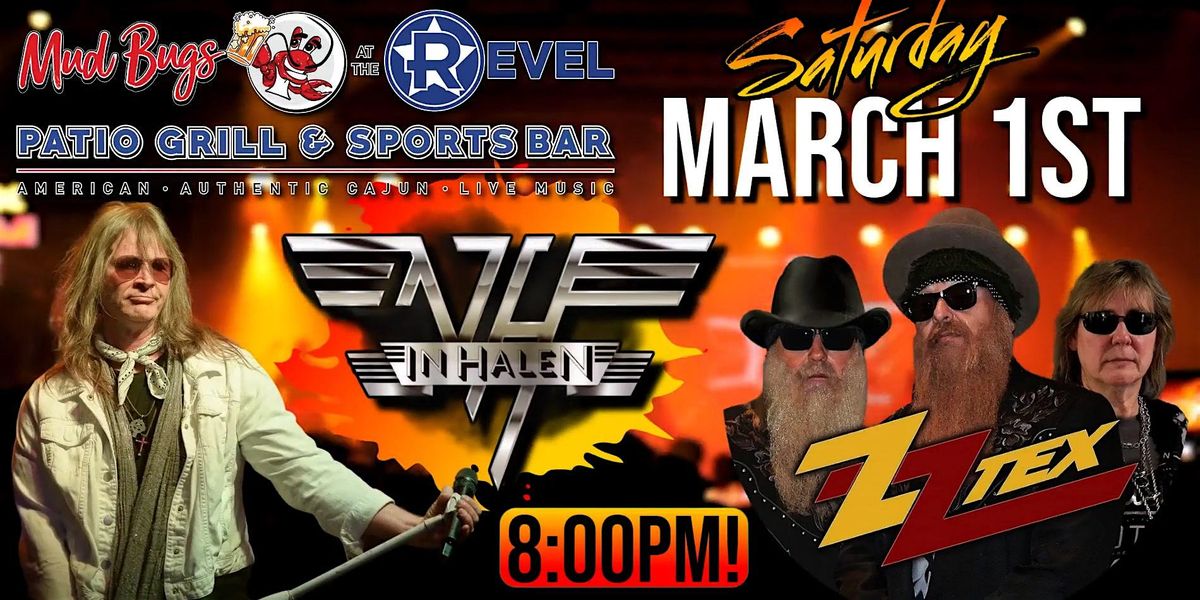 In Halen - Van Halen Tribute & ZZ TEX- ZZ TOP Tribute (Ticketed Event)