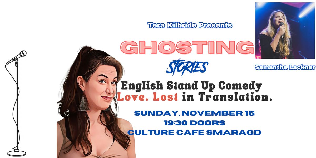 GHOSTING STORIES LINZ: English Stand Up Comedy about International Dating!
