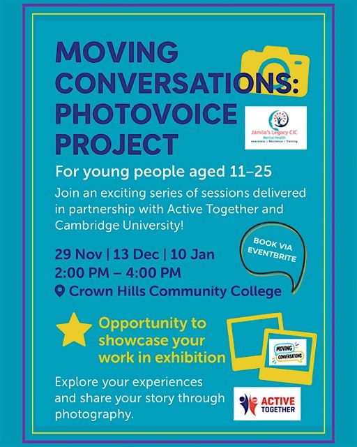 \ufe0f The Young People\u2019s Project \u2013 Photovoice Project : Moving Conversations