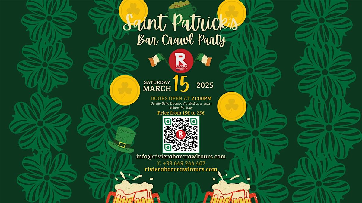 Saint Patrick\u2019s Day Bar Crawl in Milan