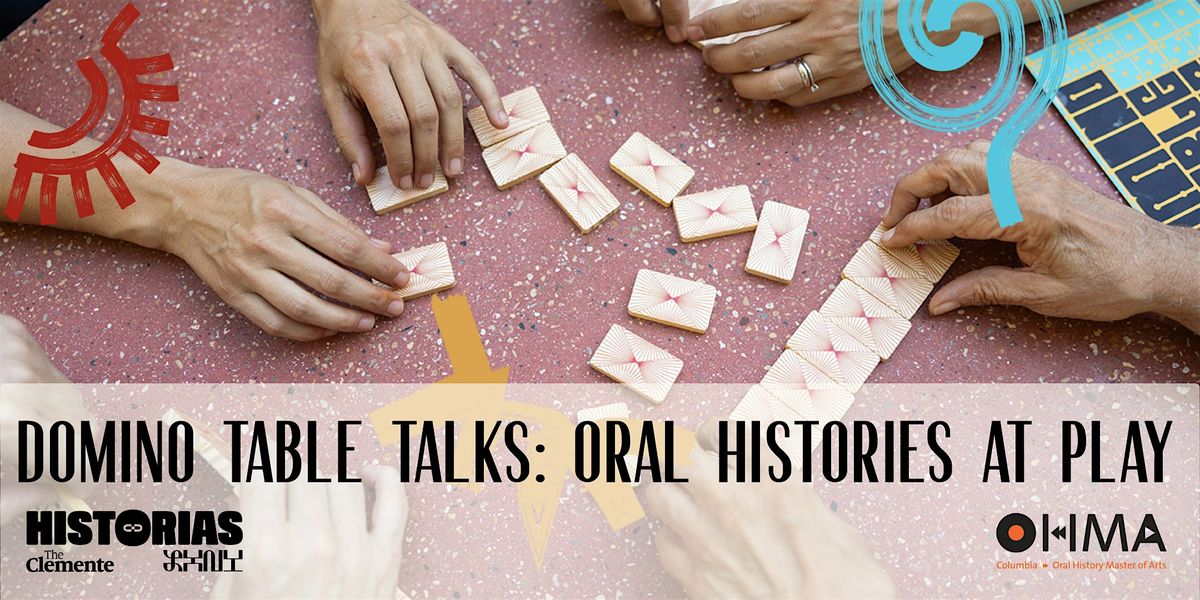 Domino Table Talks: Oral Histories at Play