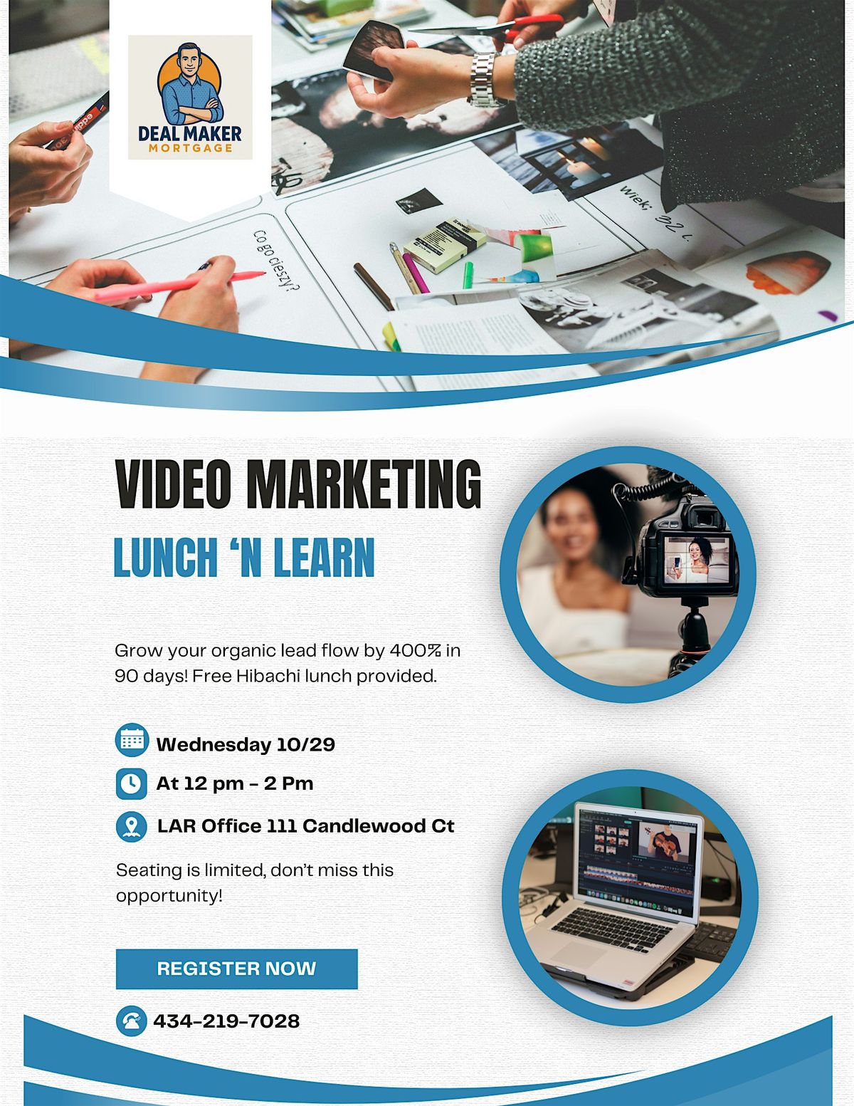 Video and Social Marketing Lunch 'n Learn