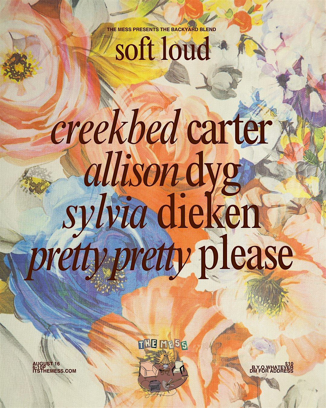 backyard blend: soft loud
