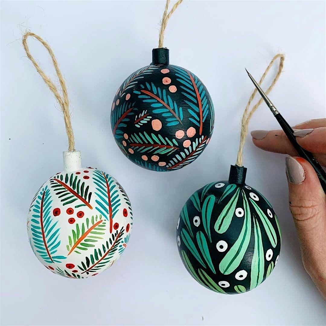 Ornament Paint and Sip