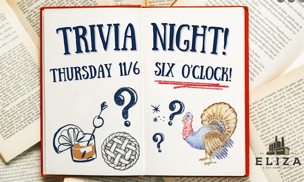 Trivia Night 11\/6\/2025