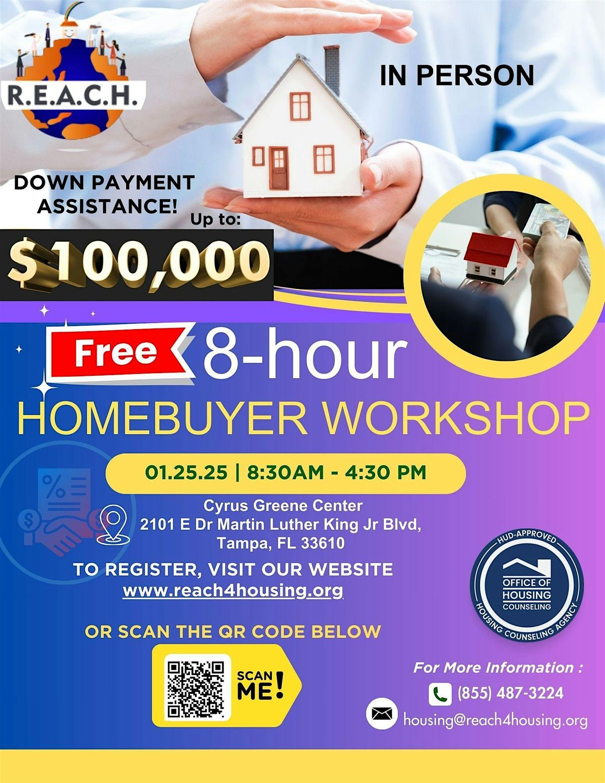 FREE 8-Hour Homebuyer Workshop \u2013 In-Person