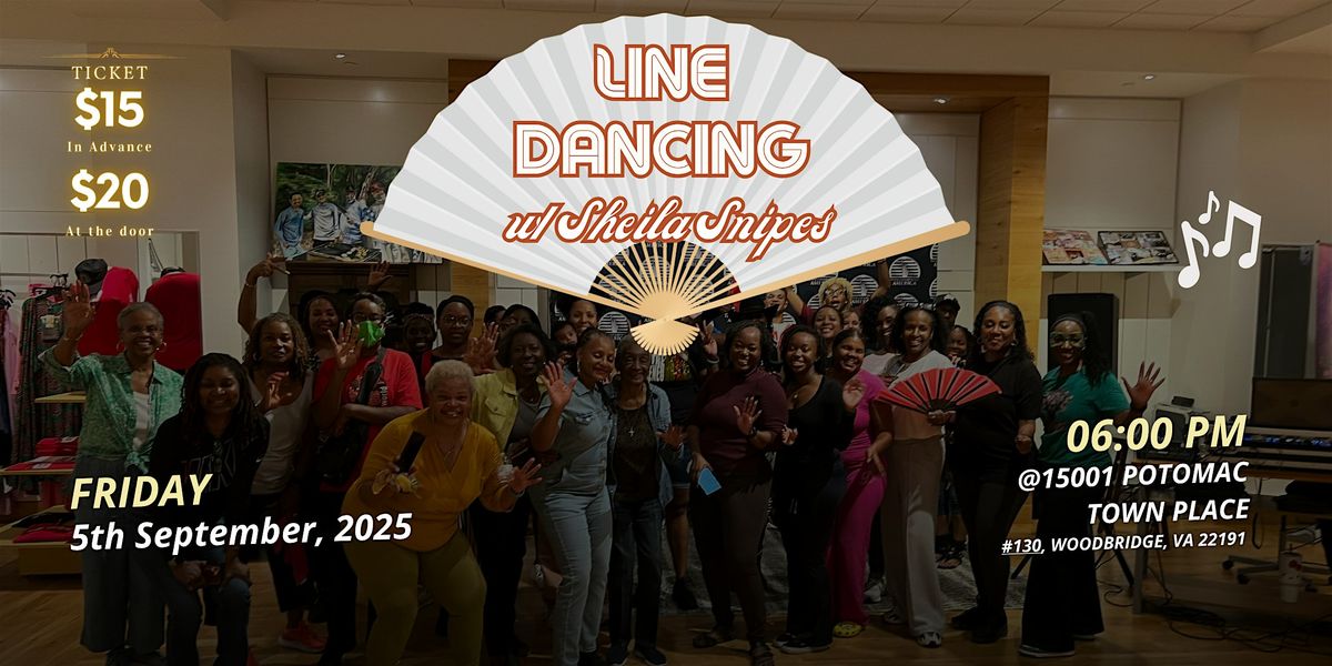Line Dance with Sheila Snipes.