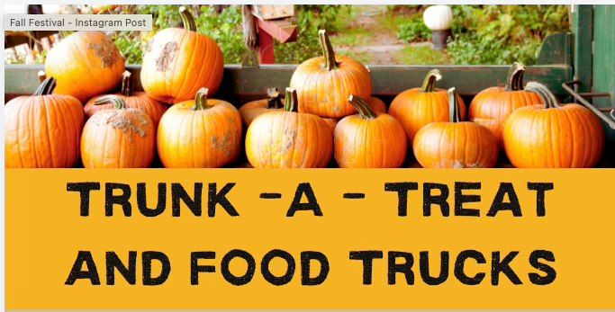 Trunk-A-Treat & Food Trucks