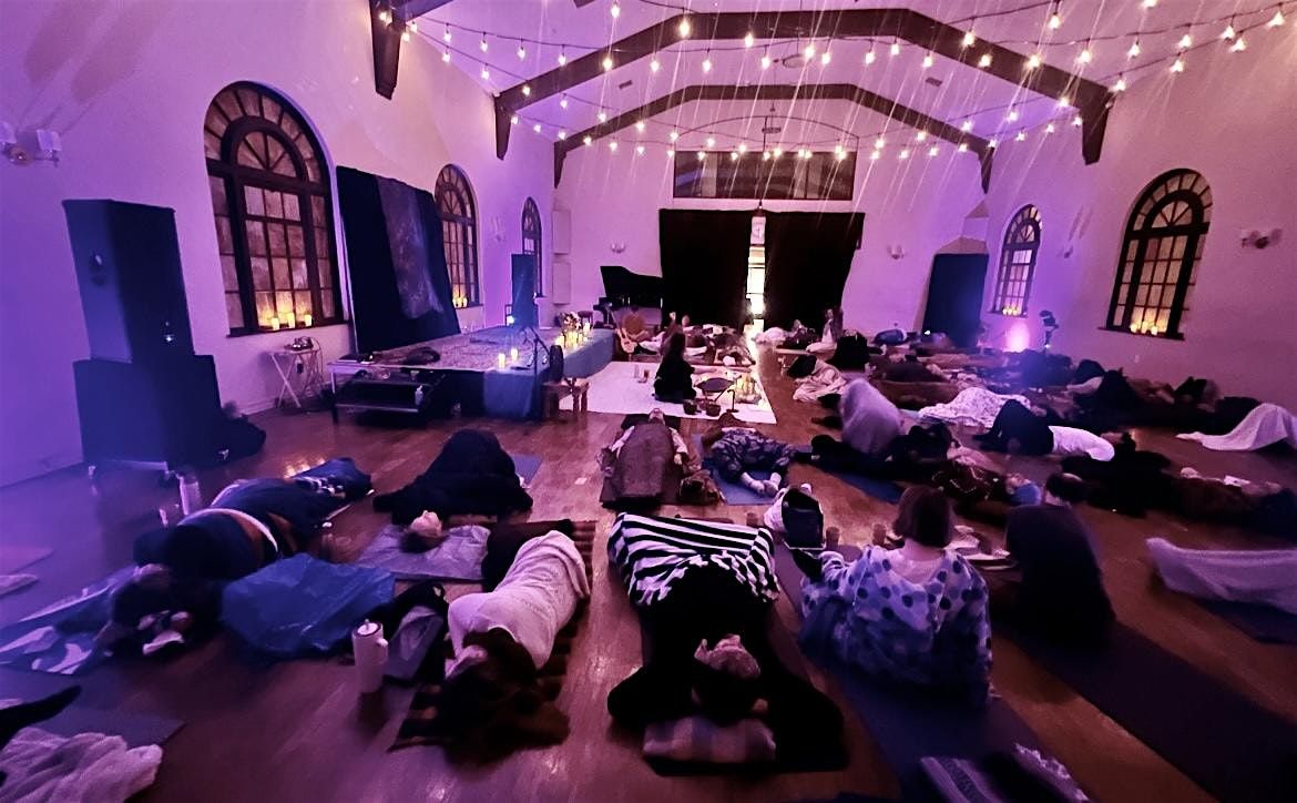 Sound Bath relaxation gatherings in Seattle - clear stress in a cozy place