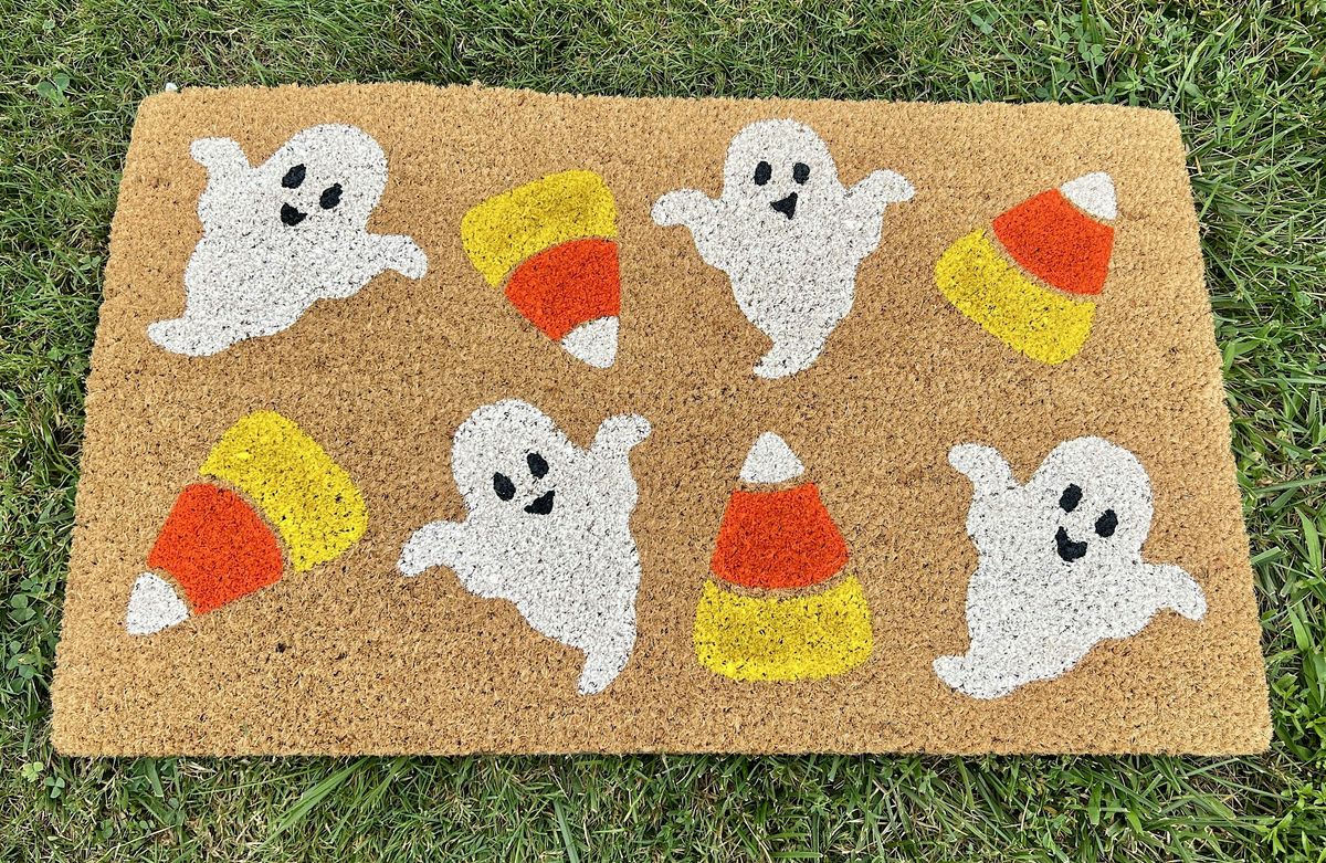 Spooky Season Rug Painting Workshop
