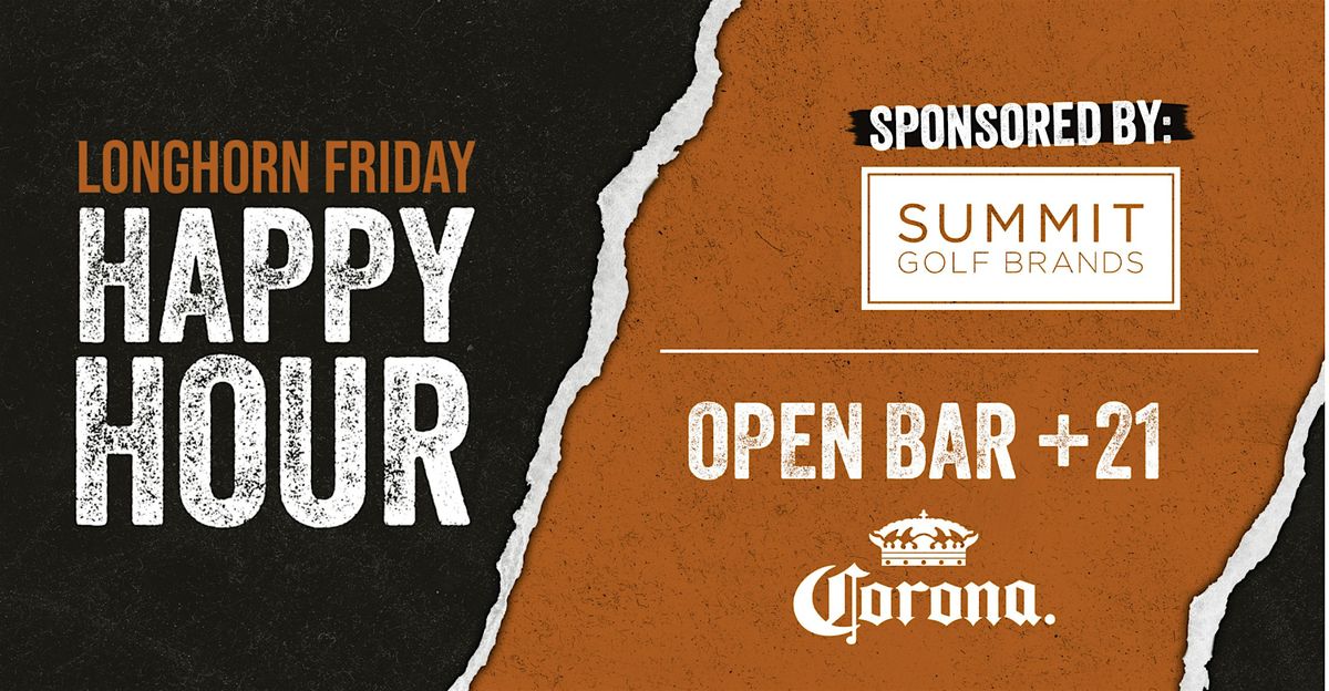 Longhorn Friday Happy Hour