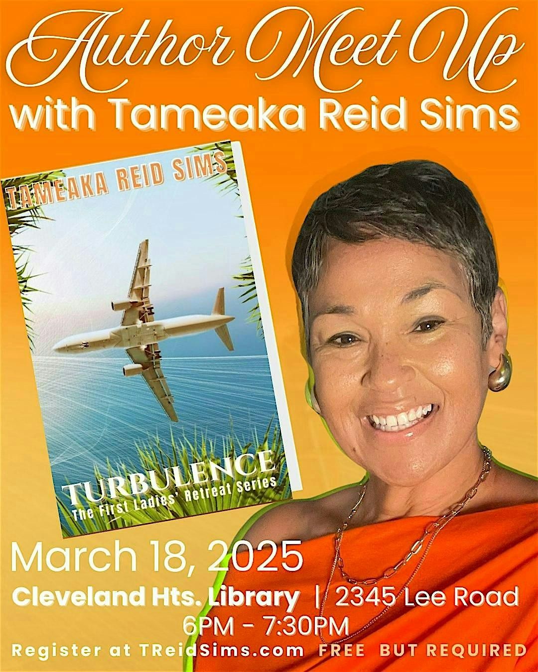 Turbulence- Author Meet Up w\/Tameaka Reid Sims