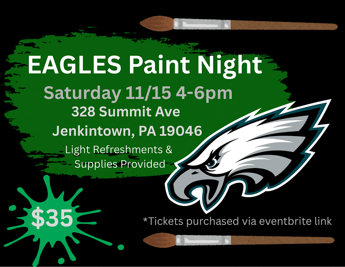 Eagles Paint Night