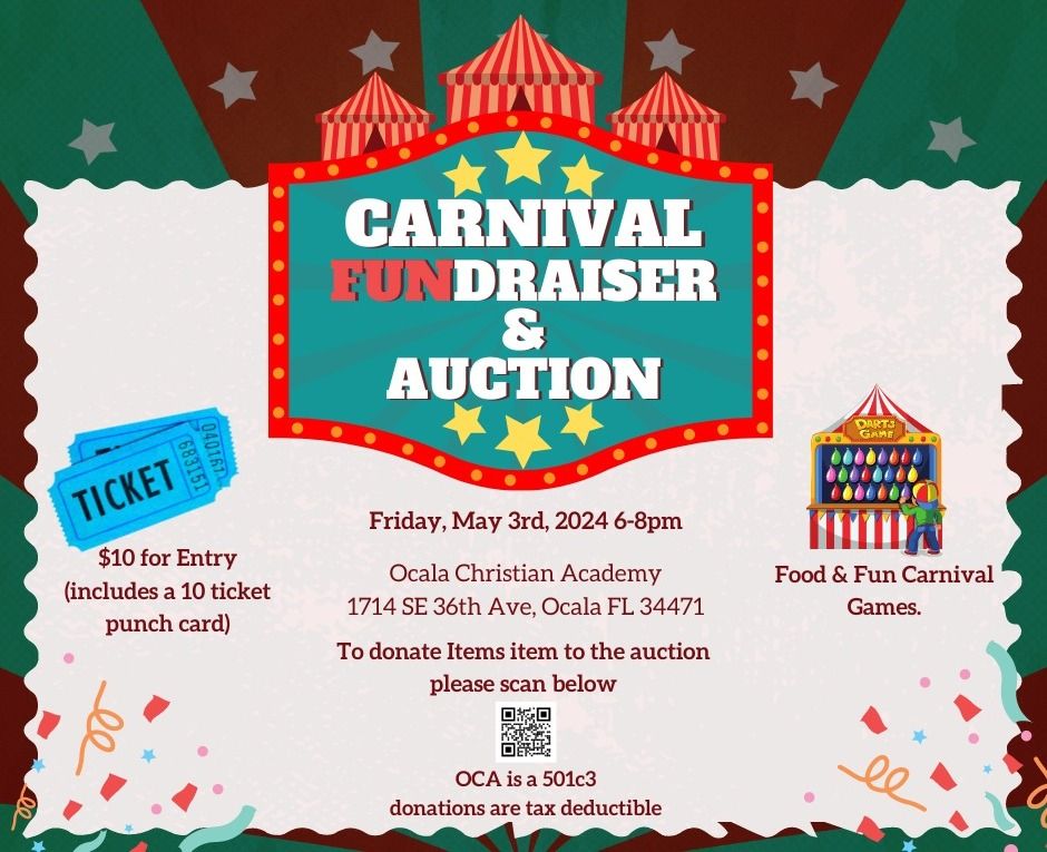 Carnival Fundraiser and Auction