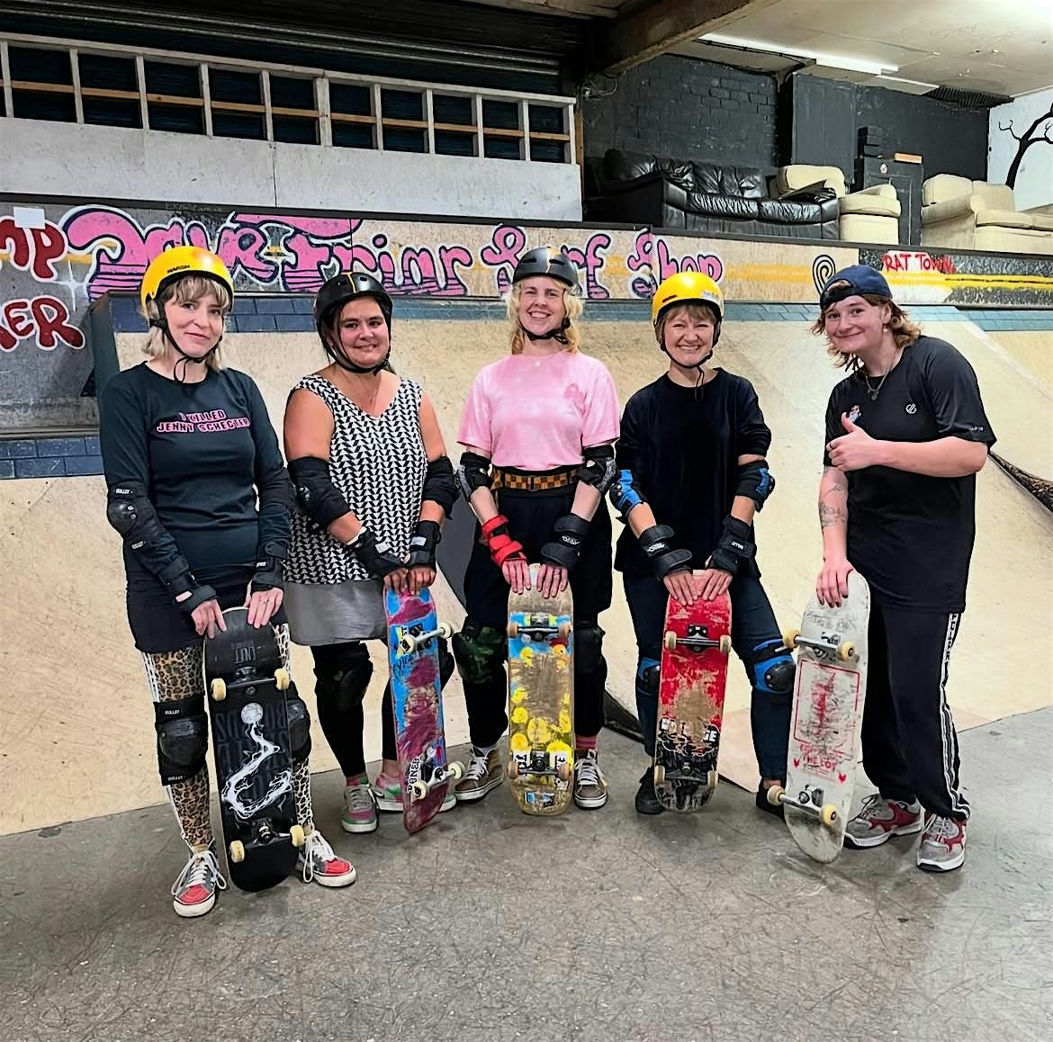 Women Over 30 Coached Skateboarding Session