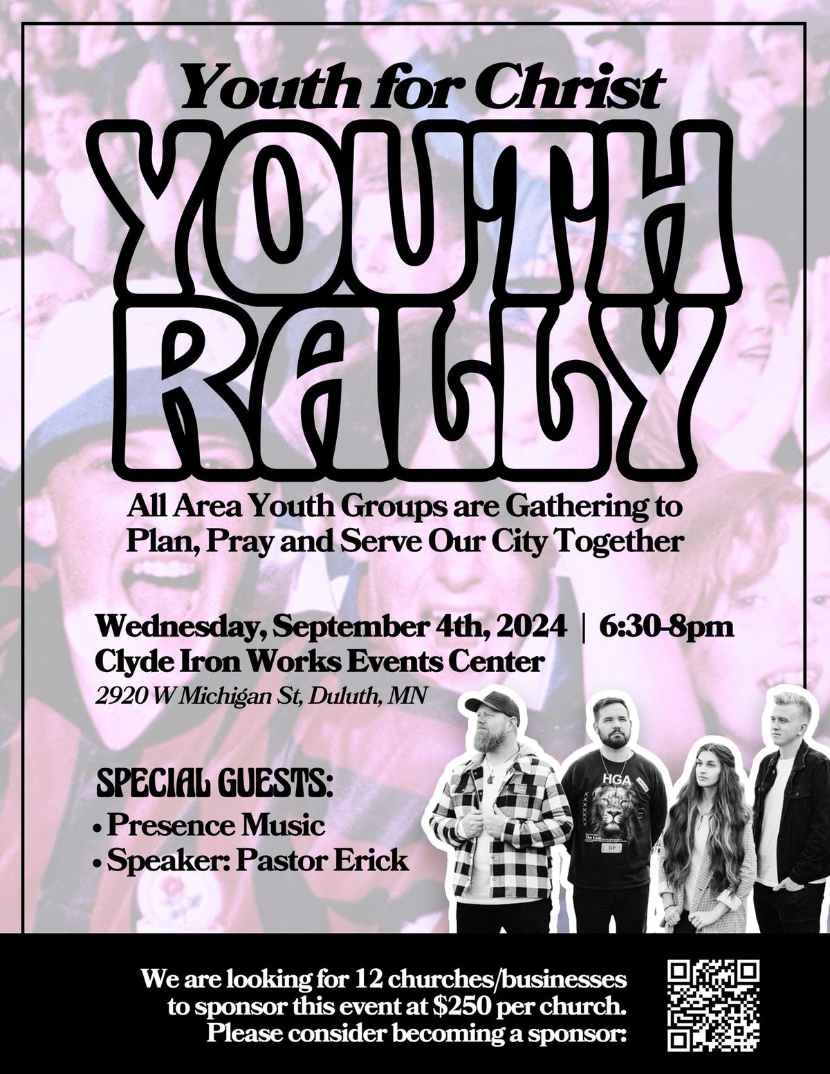 Youth for Christ Fall Kickoff Rally 2024