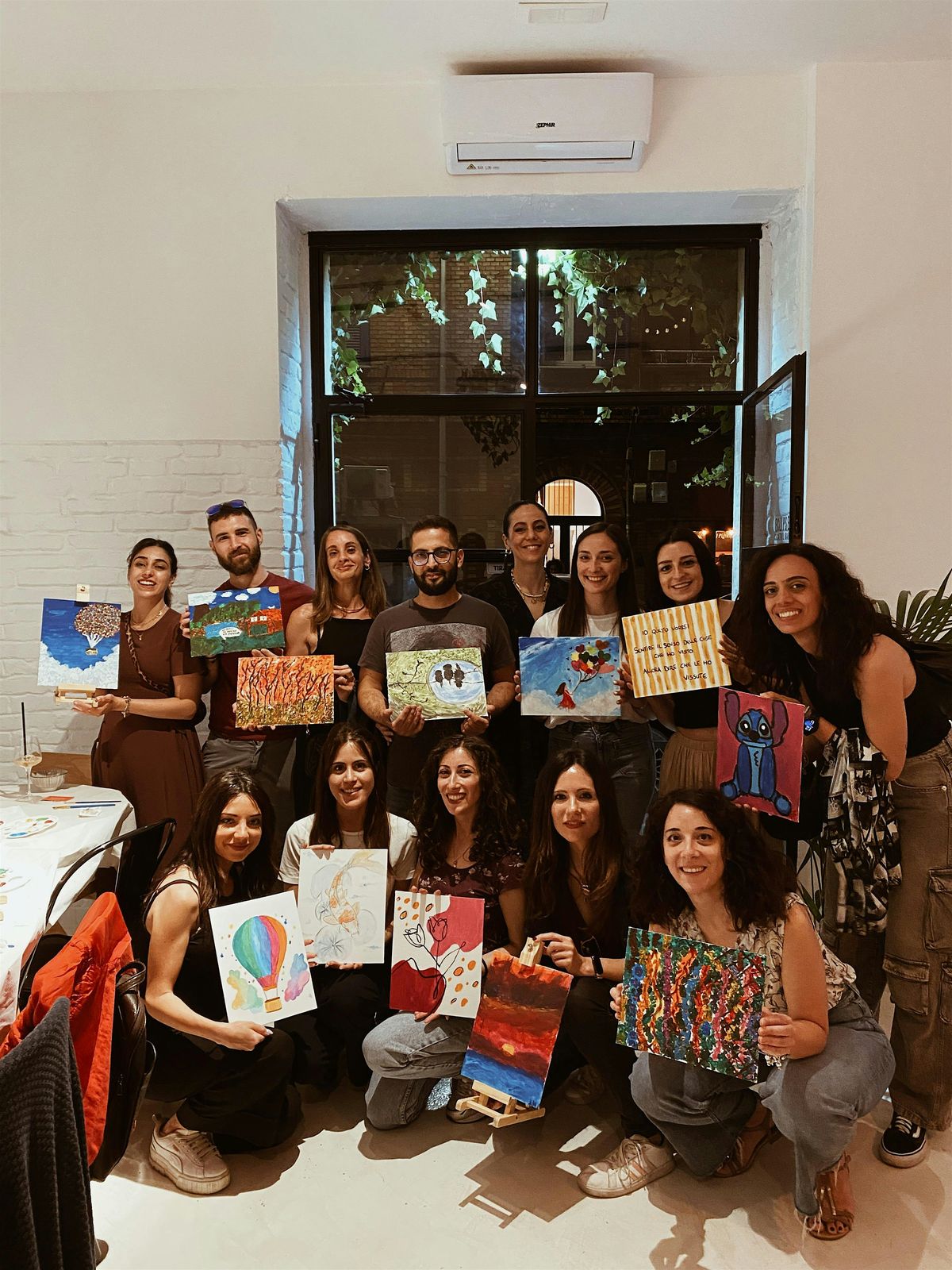 Pignetismi Spritz&Paint: meet new friends and unleash your creativity