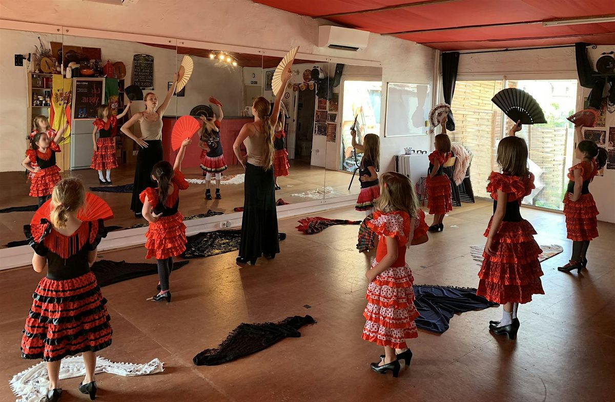 FLAMENCOKIDS Cours de danse Flamenco enfants Ib\u00e9rica SECLIN Hauts de France