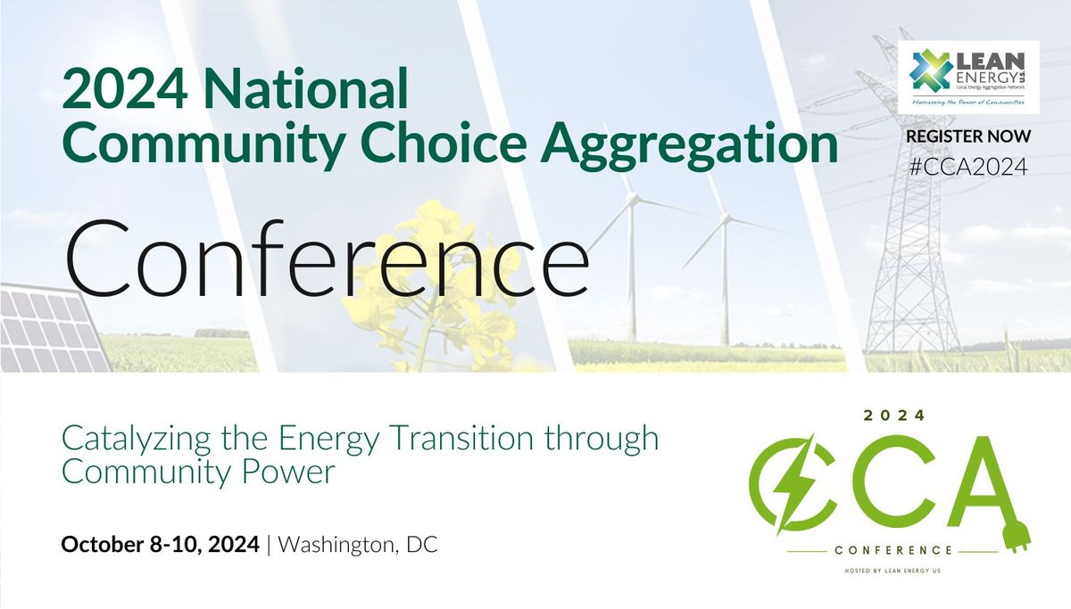 2024 National Community Choice Aggregation Conference