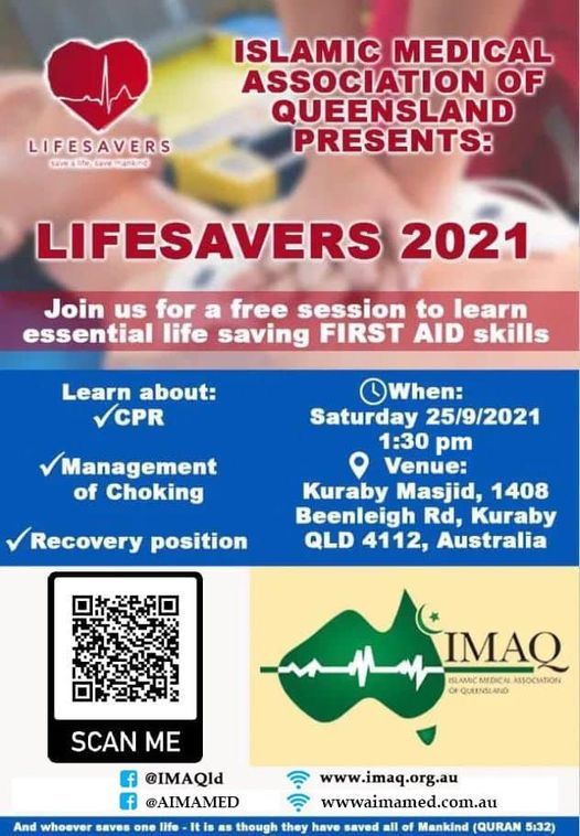 Lifesaver 2021 Kuraby Mosque