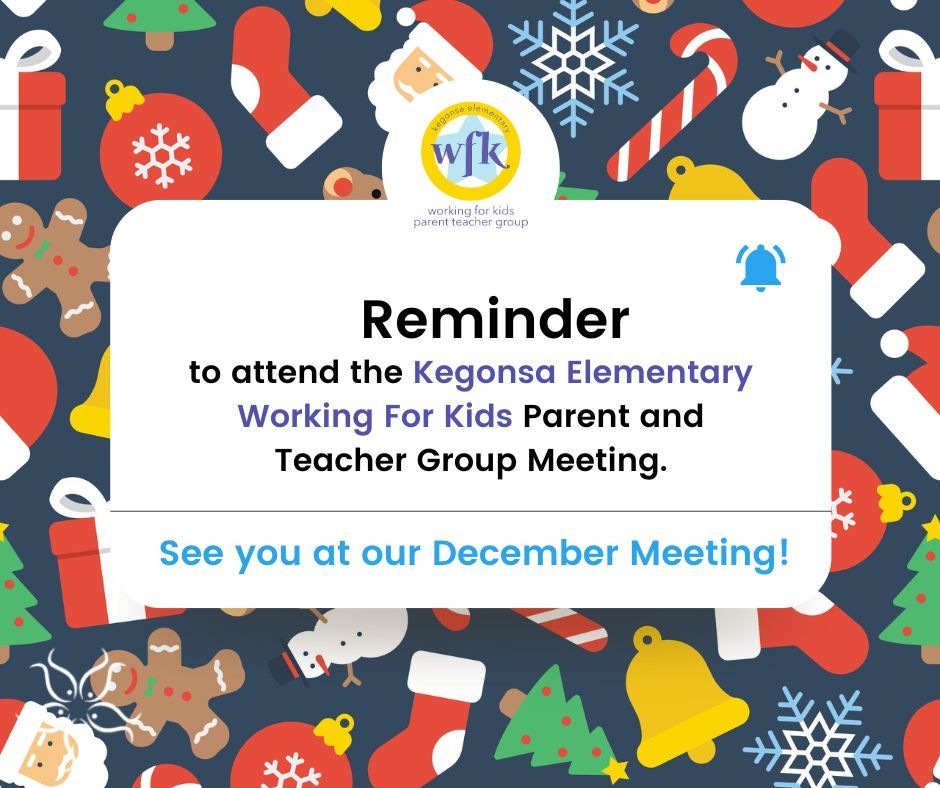 Kegonsa Working For Kids December Meeting