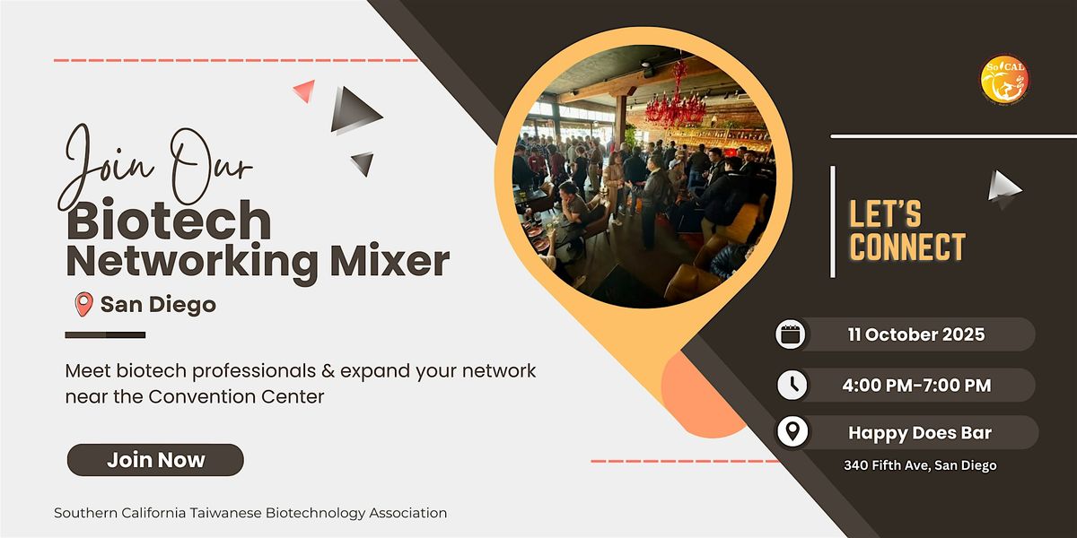 Biotech Networking Mixer \uff20 San Diego | Connect with Professionals