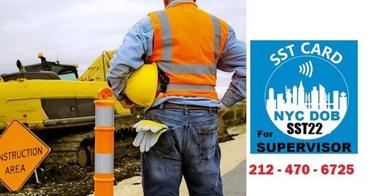 Clases SST22 for SST62 Supervisor Card NYC DOB Construction