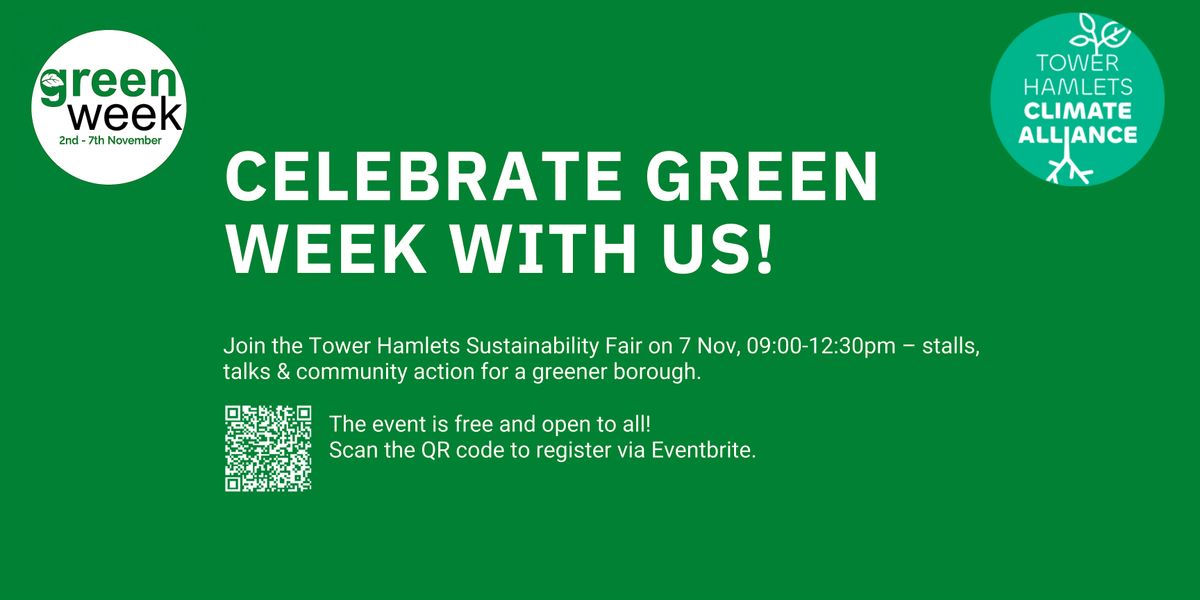 Green Week Celebration Event: Sustainability Fair