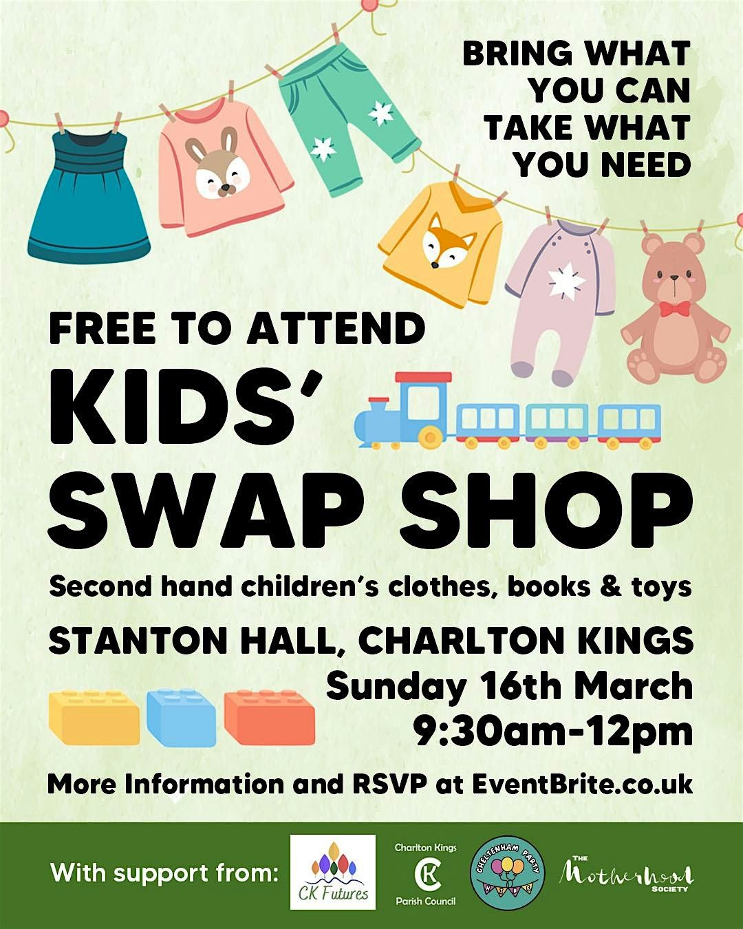 Kids' Swap Shop in Charlton Kings