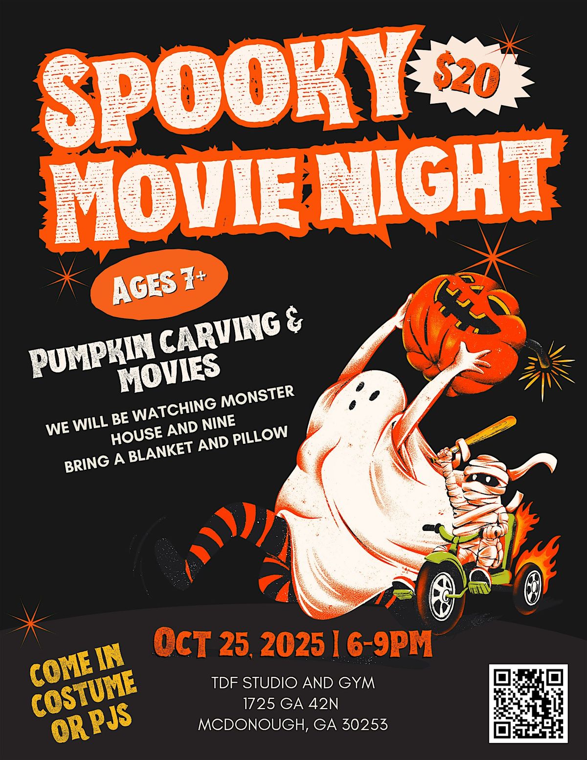 Spooky Movie Night & Pumpkin Craving