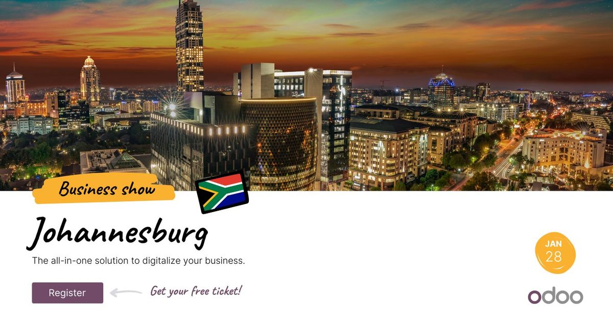 Odoo Business Show - Johannesburg