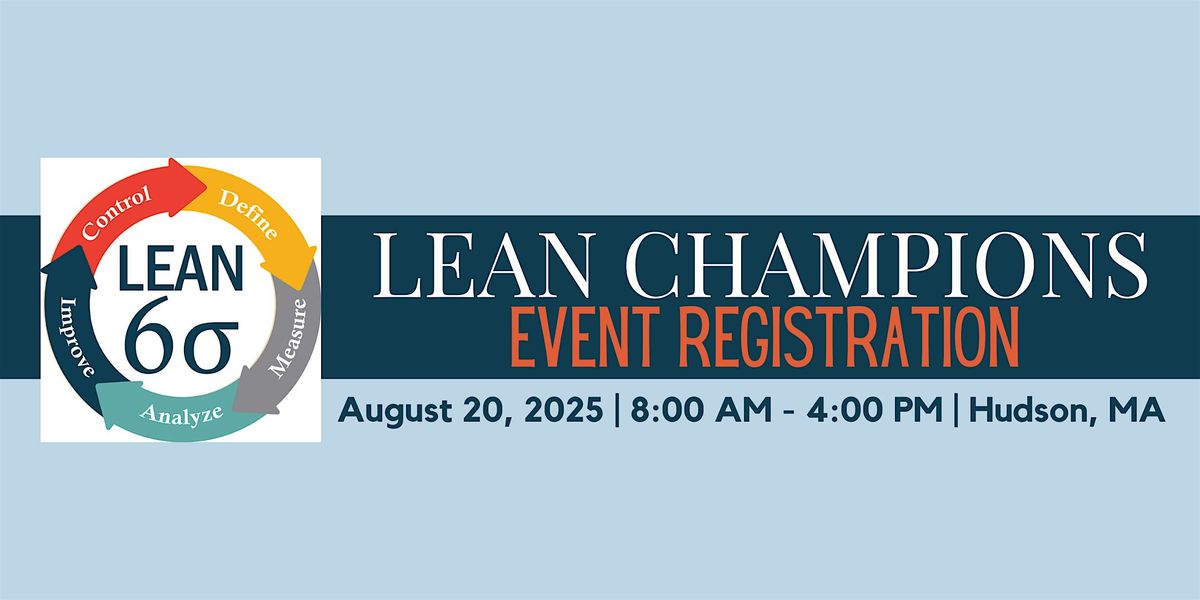 TMG Lean Champions Event