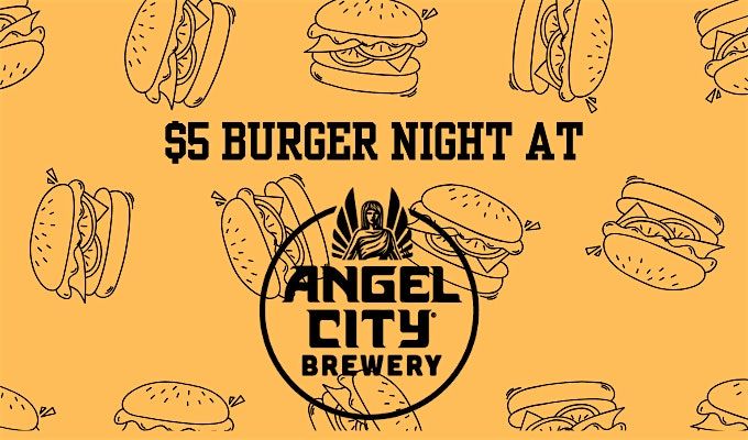 $5 Burgers WEDNESDAYS ALL DAY LONG!