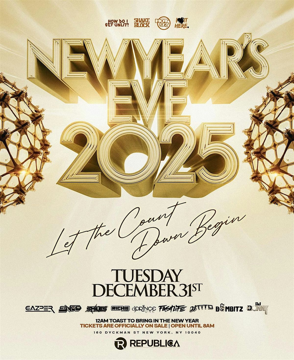 "THE LAST DANCE" NYE 2025 THE VICTORIA Tickets, The Victoria Theater