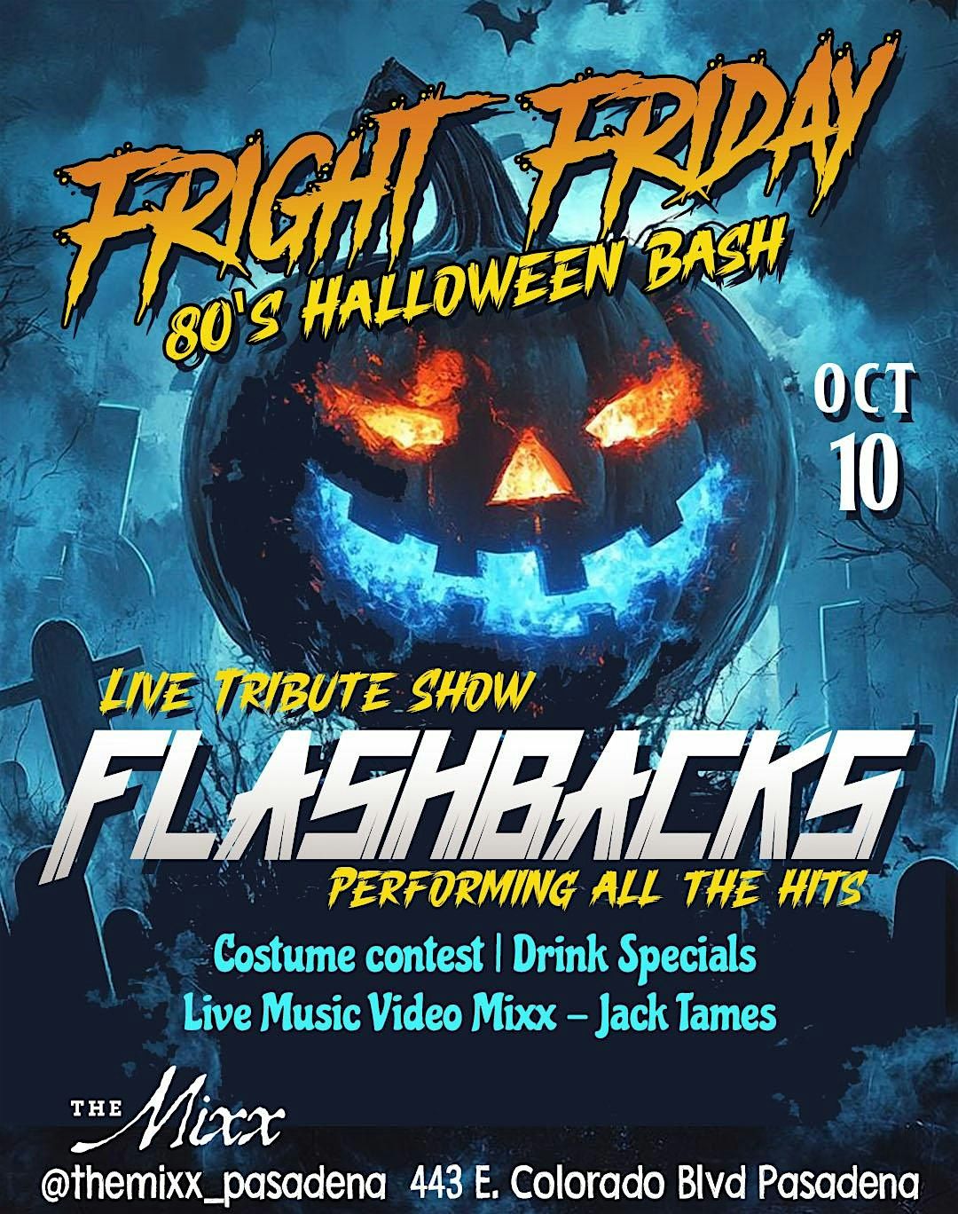 Flashback Fright Friday with The Flashbacks LIVE!