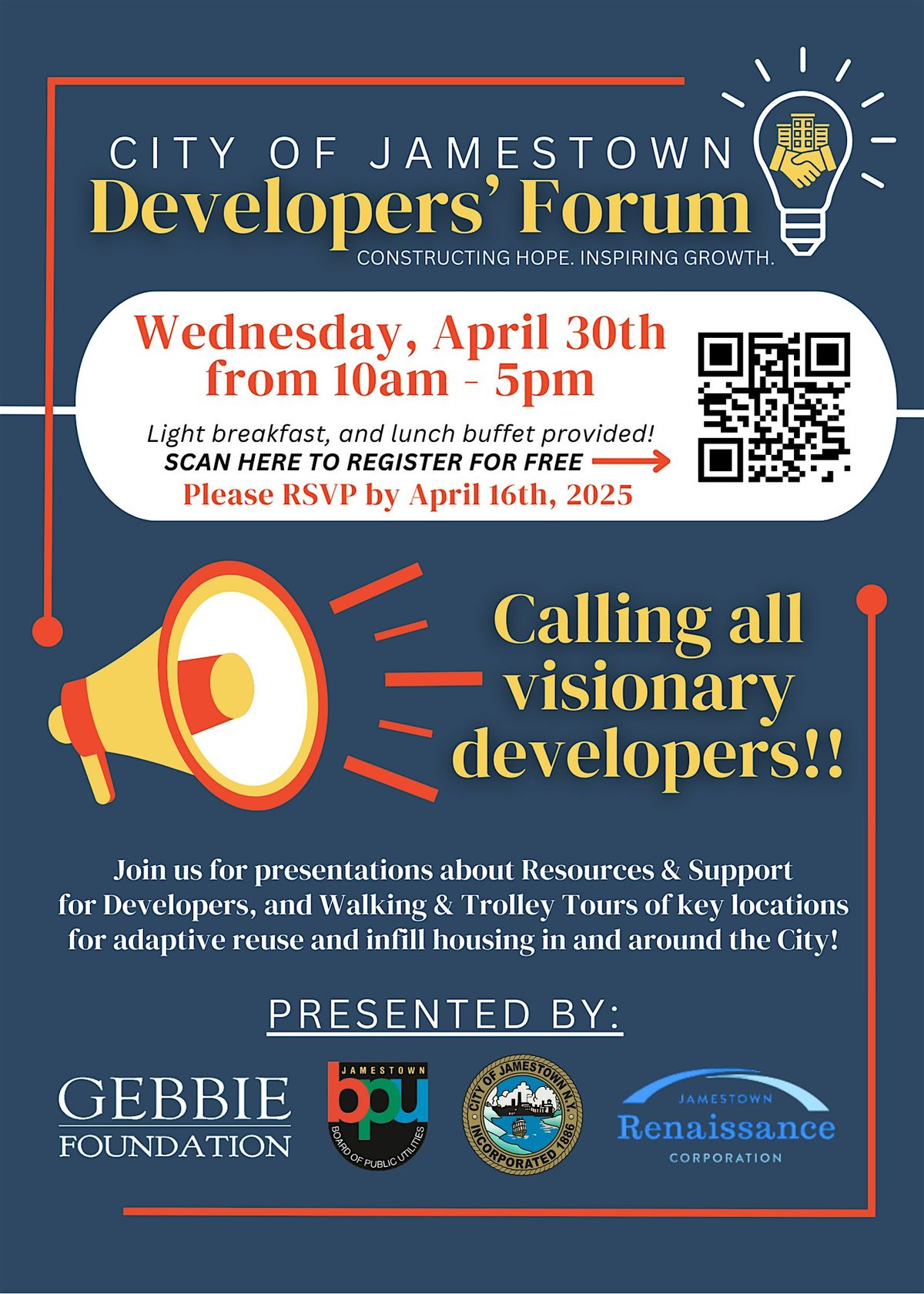 Developers' Forum - Constructing Hope.  Inspiring Growth.