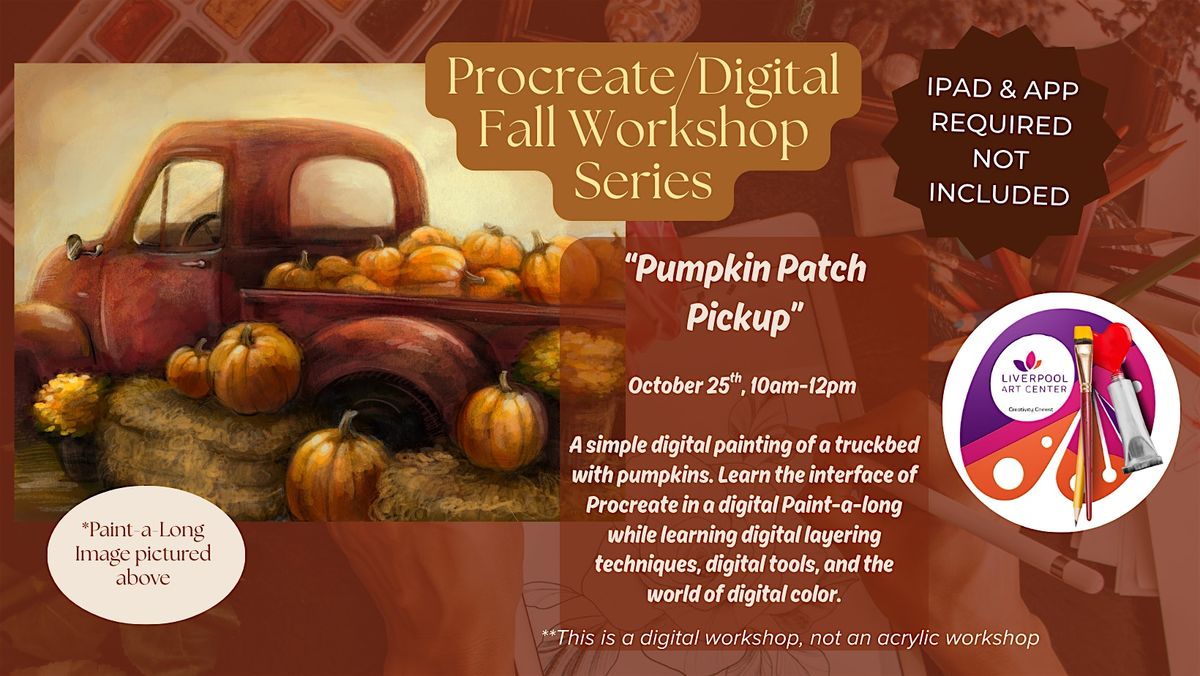 Fall Themed Digital Art Workshop with Brooke