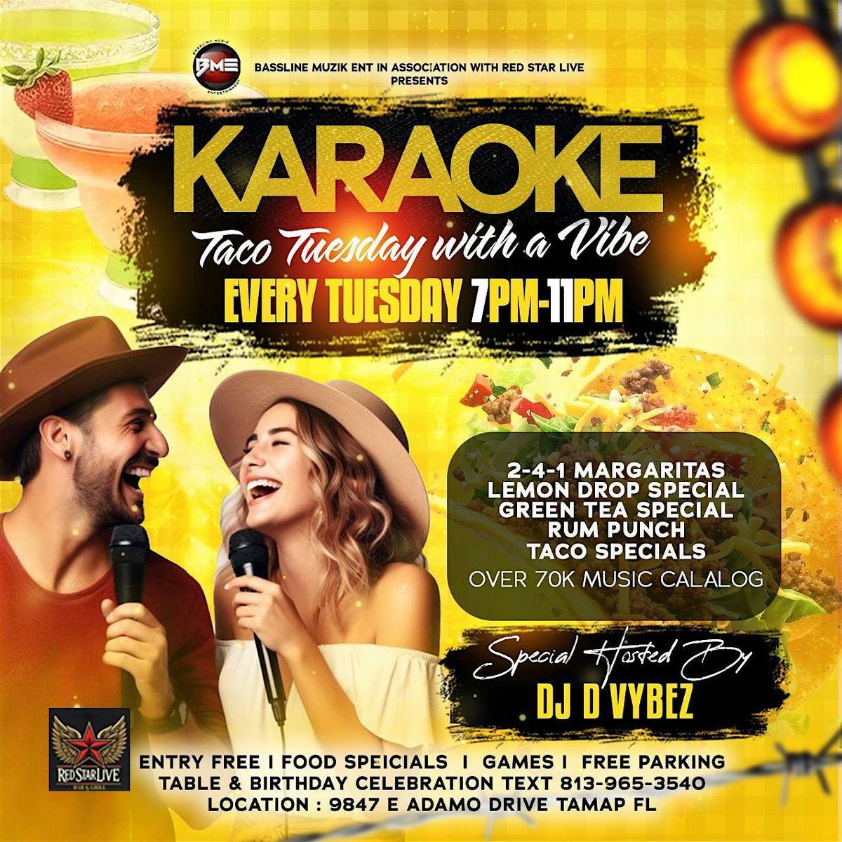 KARAOKE  AND TACO TUESDAY TAMPA