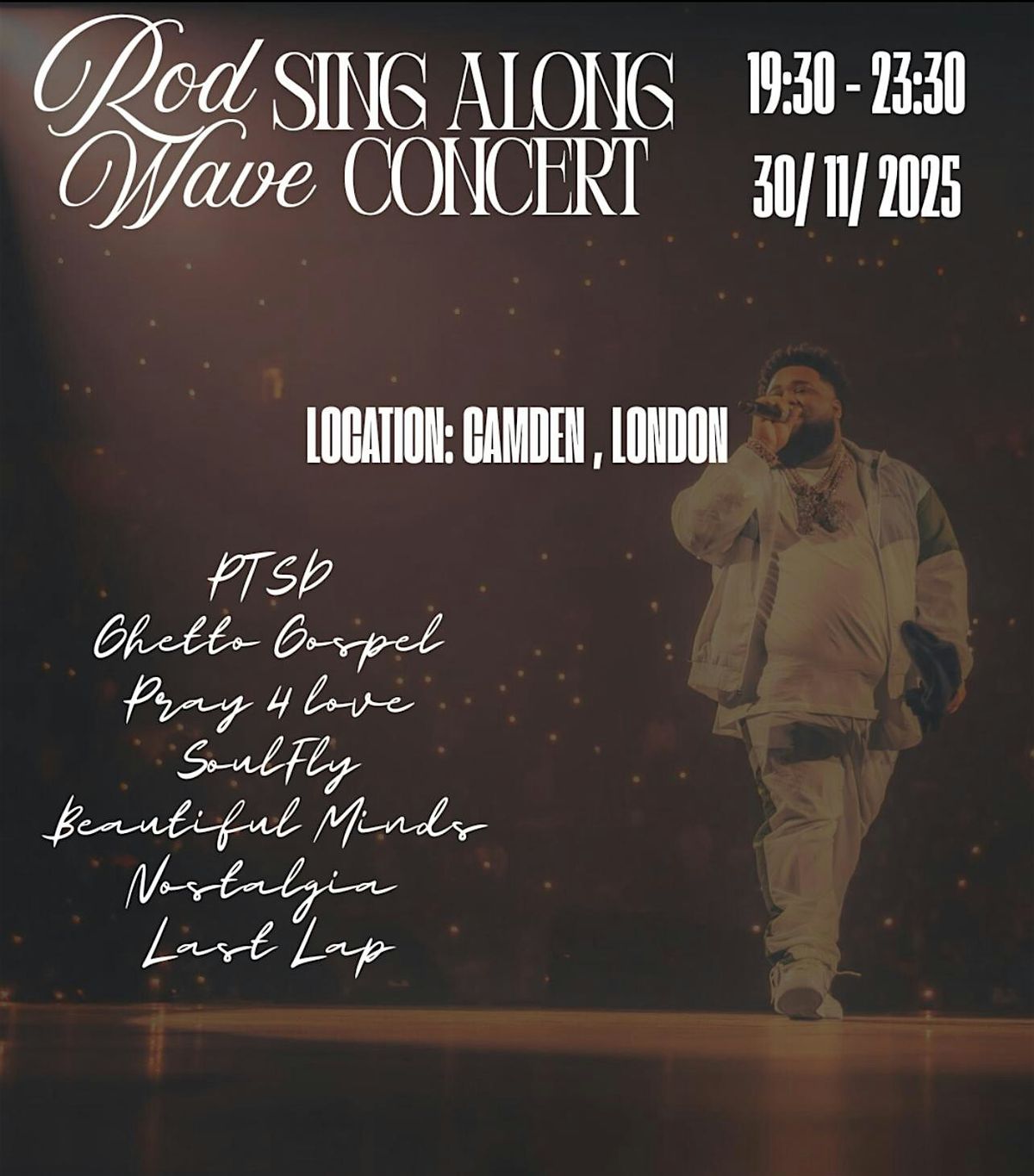 Rod wave listening party experience