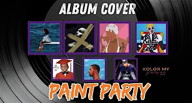 Album Cover Paint Party