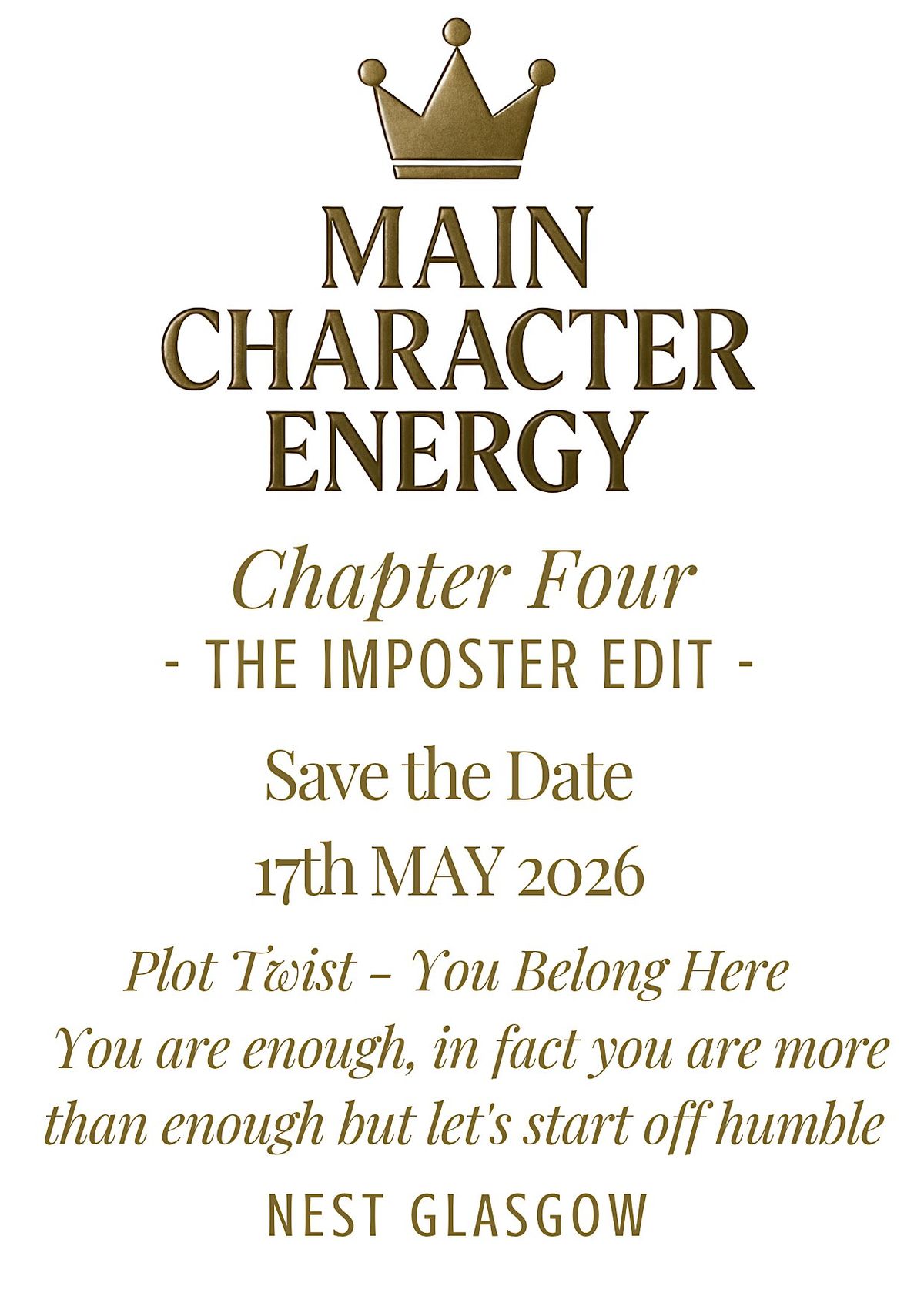 Chapter Four - The Imposter Edit