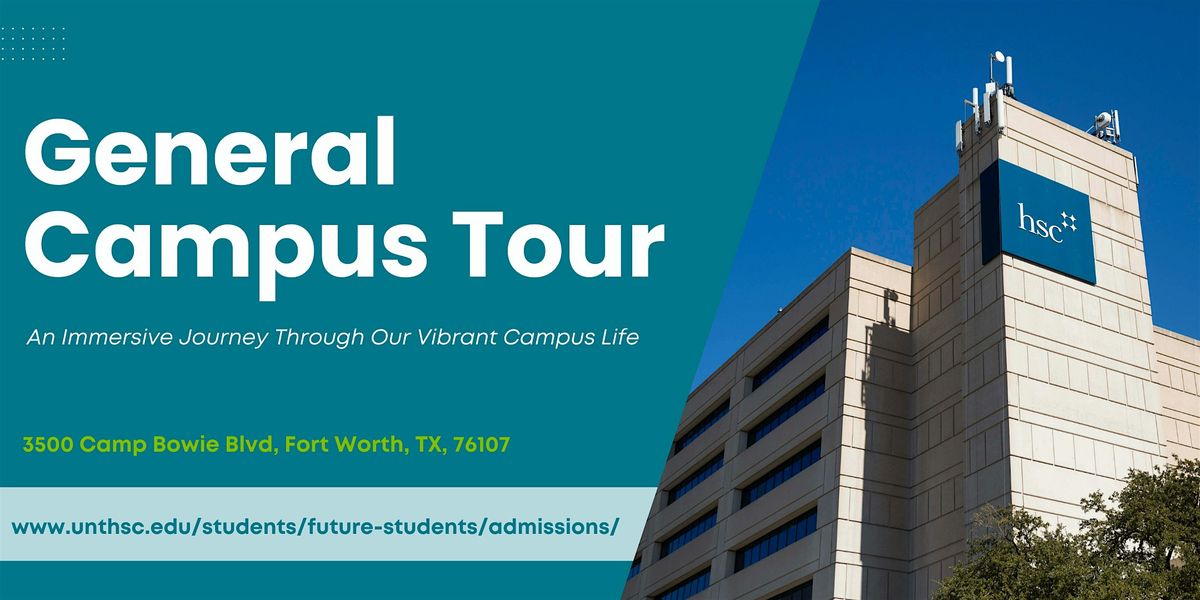 UNT Health Program Specific Campus Tour