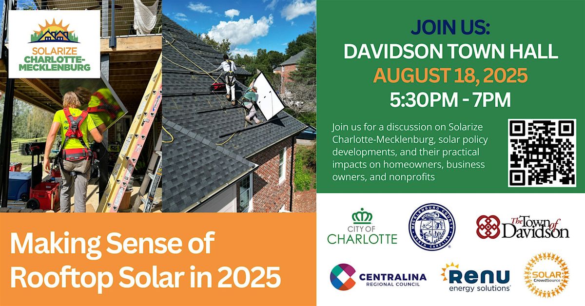 Making Sense of Solar: Town of Davidson